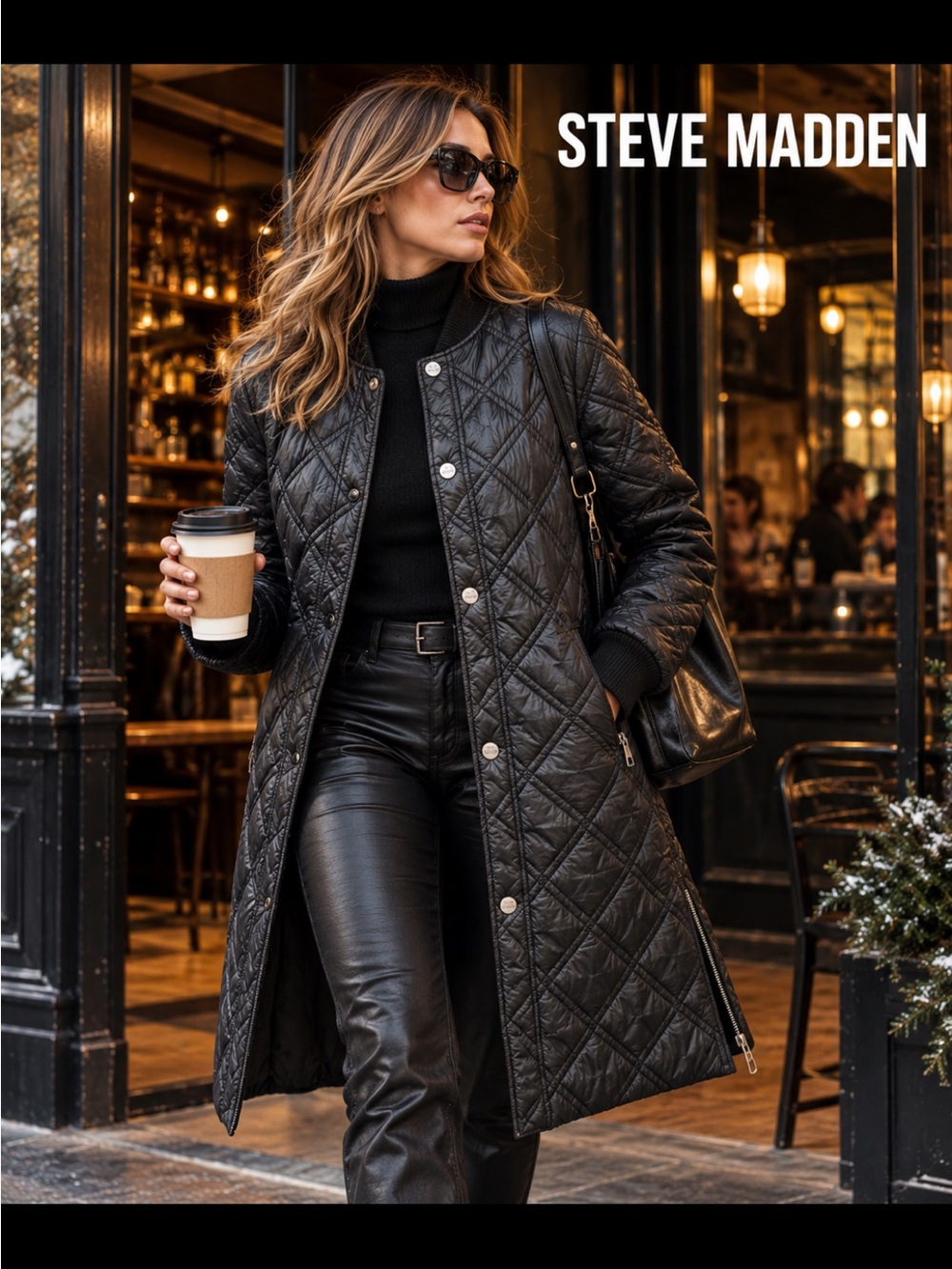 STEVE MADDEN, the puffy long coat!